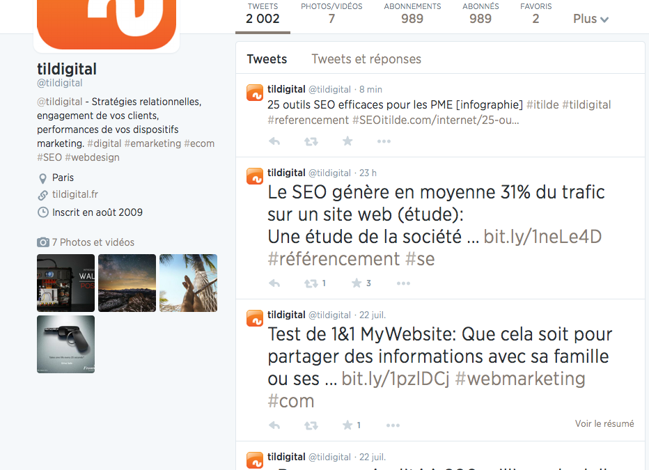 2000 tweets pour tildigital